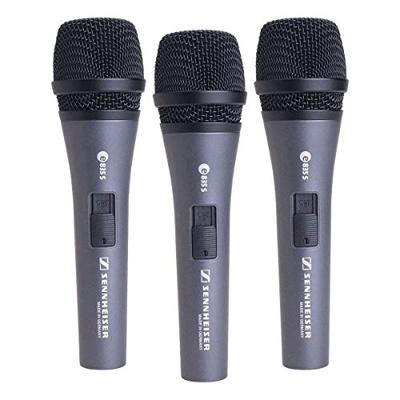 Sennheiser 3-Pack e835-S microfoonbundel