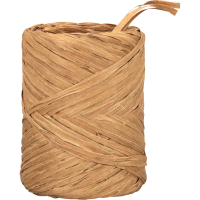 Goldina Raffia | 10mm | 50m | bruin | 18 stuks