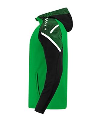 JAKO 6822 Jas Met Kap Performance - Zachtgroen/Zwart - XL