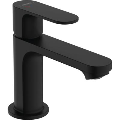 Hansgrohe Wastafelmengkraan Rebris S Eengreeps 80 CoolStart EcoSmart+ Met Trekwaste Mat Zwart Hansgrohe Wastafelmengkraan Rebris S Eengreeps 80 CoolStart EcoSmart+ Met Trekwaste Mat Zwart