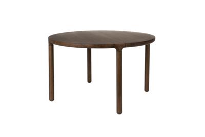 Zuiver Ronde Eettafel 'Storm' Walnoot en rubberhout, 128cm
