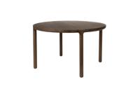 Zuiver Ronde Eettafel 'Storm' Walnoot en rubberhout, 128cm - thumbnail