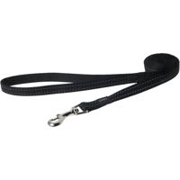 Rogz For Dogs snake lijn long zwart - thumbnail