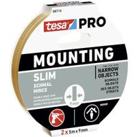 tesa Mounting PRO Schmal 66714-00000-00 Montagetape Wit (l x b) 10 m x 9 mm 2 stuk(s) - thumbnail