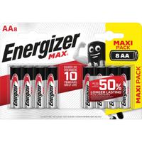 Energizer Batterij Max Alkaline AA (Mignon/LR6 8-pack) - thumbnail