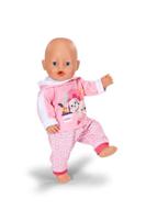 BABY born jogging pak - 43 cm - roze - thumbnail