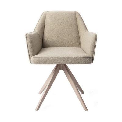 Jesper Home Draaibare Eetkamerstoel 'Tome' Turn Beige, kleur Great Greige