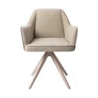 Jesper Home Draaibare Eetkamerstoel 'Tome' Turn Beige, kleur Great Greige - thumbnail