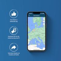 Trackilive TL-60 GPS-tracker Voertuigtracker, Multifunctionele tracker, Live Tracking Zwart 1 stuk(s) - thumbnail