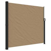 VidaXL Windscherm uittrekbaar 180x500 cm taupe - thumbnail