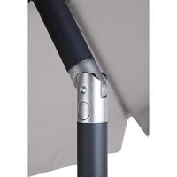 Parasol Lanzarote 250cm met knik - Grijs - thumbnail