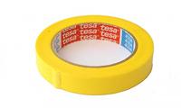 Tesa Precisie afplaktape | glad | geel | lengte 50 m | breedte 19 mm | wiel | 8 stuks - 04334-00000-00 04334-00000-00 - thumbnail