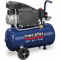 Compressor - MECAFER - 425793 - Blauw - 24 L - 2PK - 8 bar - thumbnail