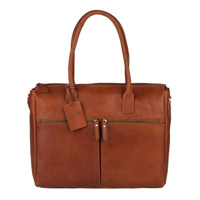 Burkely Vintage Valerie Laptop Bag 15.6"-Cognac