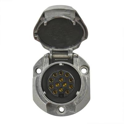 Pro+ Stekkerdoos 13-polig metaal type Jaeger Pro+ Stekkerdoos 13-polig metaal type Jaeger