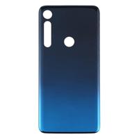 Batterij Back Cover voor Motorola Moto One Macro (Blauw) - thumbnail