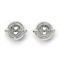 Harry Potter Earrings Time Turner (Silver Tone) - thumbnail