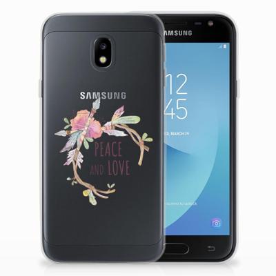 Samsung Galaxy J3 2017 Telefoonhoesje met Naam Boho Text Samsung Galaxy J3 2017 Telefoonhoesje met Naam Boho Text