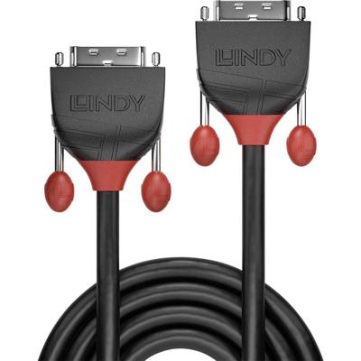LINDY DVI Aansluitkabel DVI-D 24+1-polige stekker, DVI-D 24+1-polige stekker 3.00 m Zwart 36253 DVI-kabel LINDY DVI Aansluitkabel DVI-D 24+1-polige stekker, DVI-D 24+1-polige stekker 3.00 m Zwart 36253 DVI-kabel