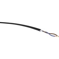 VER H07RN-F 2x 1 Tr.500 Krachtoverbrenging H07RN-F 2 x 1 mm² Zwart 500 m - thumbnail