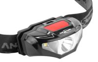 Ansmann LED Hoofdlamp Zwart - thumbnail