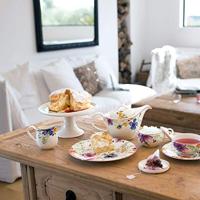 Villeroy & Boch Mariefleur Basic Ontbijtbord porselein met bloemen 21 cm - thumbnail