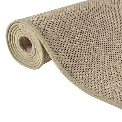 VidaXL Tapijtloper 80x400 cm sisal-look zandkleurig - thumbnail