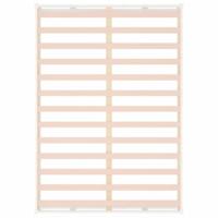 Bedframe massief hout wit 120x200 cm - thumbnail