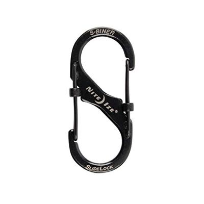 Nite ize Carabiner #2 S-Biner Slidelock Carabine Black