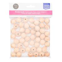 Vaessen Creative • houten kralen 20mm 50stuks - thumbnail