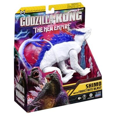 Godzilla x Kong The New Empire Shimo met Frost Bite Blast actiefiguur - 15 cm