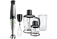 Braun MQ 7045X Staafmixer 1000 W Zwart - thumbnail