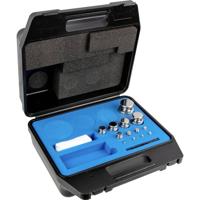 Kern 304064 Gewichtenset 304-064, OIML-klasse E1, nominale waarde 1 g - 1 kg, knop, roestvrij staal gepolijst, in kunststof koffer - thumbnail