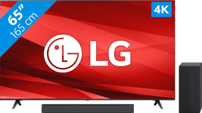 LG 65UQ80006LB (2022) + Soundbar LG 65UQ80006LB (2022) + Soundbar