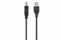 Cablexpert USB 2.0 kabel, USB A-stekker/USB B-stekker, 3 m - thumbnail