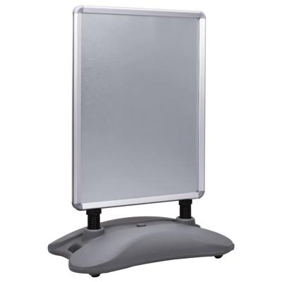 Posterstandaard A1 waterdicht aluminiumlegering grijs Posterstandaard A1 waterdicht aluminiumlegering grijs