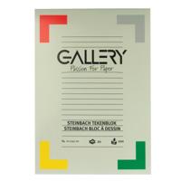 Gallery Steinbach tekenpapier, 200 g, ft 21 x 29,7 cm, A4, gekorreld, blok van 20 vel - thumbnail