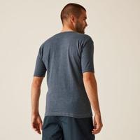 Ragetta RG111 Thermal Short Sleeve Vest - Denim - L - thumbnail
