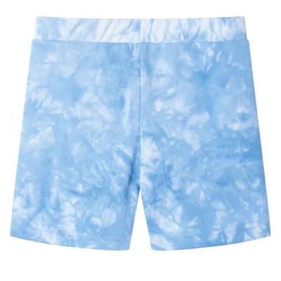 Kindershorts met trekkoord 140 zachtblauw