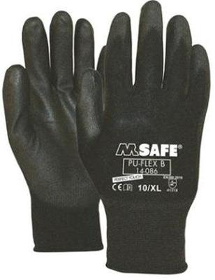 Flexibele Handschoen met PU coating - L