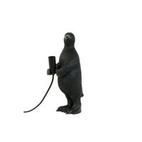 Light & Living Tafellamp 'Penguin' 34cm, kleur Mat Zwart - thumbnail