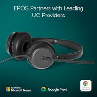 EPOS IMPACT 860T ANC Headset Bedraad Hoofdband Kantoor/callcenter USB Type-C Zwart - thumbnail