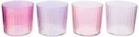 L.S.A. Gems Tumbler Glas 310 ml Set van 4 Stuks Assorti - thumbnail