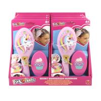 FunLockets geheime haarborstel met glinsters - thumbnail