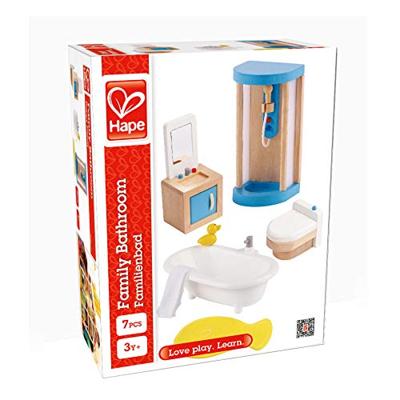 Hape poppenhuis badkamer