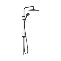 Hansgrohe Regendouche set Vernis Shape Showerpipe 230 1 Jet Reno E Mat Zwart - thumbnail
