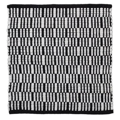 Badmat Sealskin Bandra 60x60 cm Katoen Zwart Badmat Sealskin Bandra 60x60 cm Katoen Zwart