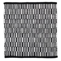 Badmat Sealskin Bandra 60x60 cm Katoen Zwart - thumbnail