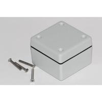Hammond Electronics 1594AWGY Universele behuizing 56 x 56 x 40 ABS Grijs 1 stuk(s) - thumbnail
