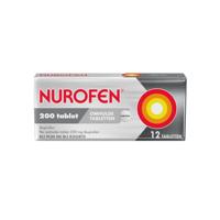 Ibuprofen 200mg omhulde tabletten 12 Tabletten - thumbnail